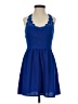 Divided by H&M Blue Cocktail Dress Size 2 - photo 1