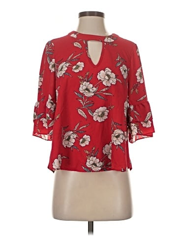 Urban Romantics 3/4 Sleeve Blouse (view 1)