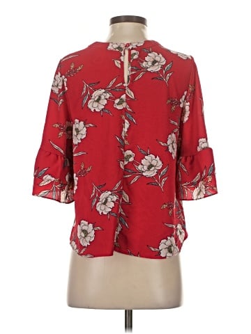 Urban Romantics 3/4 Sleeve Blouse (view 2)