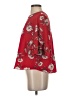 Urban Romantics Red 3/4 Sleeve Blouse Size S - photo 5