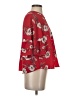 Urban Romantics Red 3/4 Sleeve Blouse Size S - photo 4
