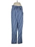 Harmony + Havoc 100% Cotton Stripes Blue Casual Pants Size 5 - photo 1