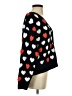 Serra Hearts Black Cardigan Size S - photo 4