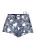 RE/DONE Stars Blue Denim Shorts Size 26 waist - photo 1