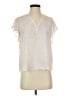 Calvin Klein Ivory Short Sleeve Blouse Size S - photo 1