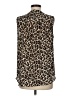 Vince Camuto 100% Polyester Animal Print Brown Sleeveless Blouse Size M - photo 2