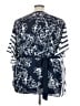 Lane Bryant 100% Polyester Blue Short Sleeve Blouse Size 26 - 28 Plus - photo 2