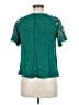 Artesia Teal Short Sleeve Blouse Size M - photo 2