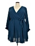 Scomchic 100% Polyester Blue Casual Dress Size 4X - photo 1