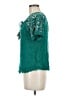 Artesia Teal Short Sleeve Blouse Size M - photo 5