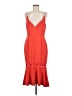 Nicholas 100% Polyester Orange Cocktail Dress Size 8 - photo 1