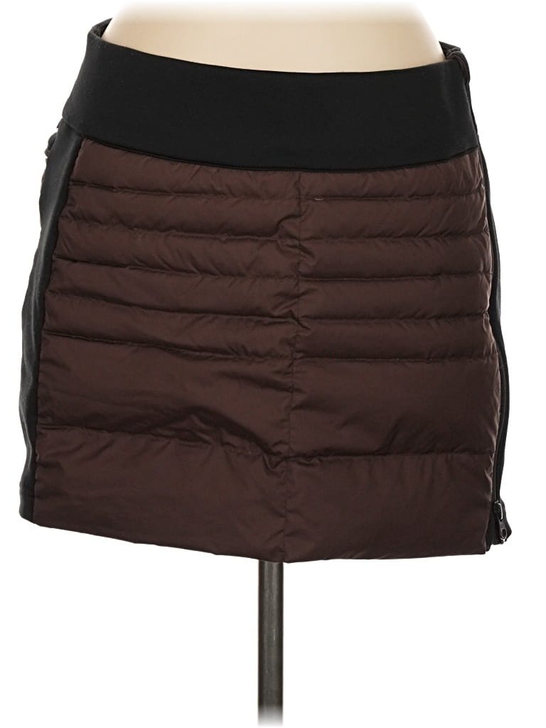 Pre-owned Backcountry Casual Skirt In Brown