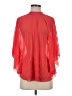 Misope Red 3/4 Sleeve Blouse Size S - photo 1