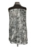 Simply Vera Vera Wang 100% Polyester Silver Sleeveless Blouse Size L - photo 2