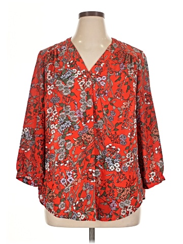 Carolina Belle 3/4 Sleeve Blouse (view 1)