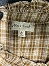 Hem & Thread Plaid Brown Casual Dress Size M - photo 7