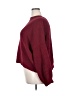 Maurices 100% Polyester Solid Burgundy Pullover Sweater Size XXL - photo 5