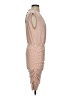 Gibson Look Solid Tan Cocktail Dress Size S - photo 4