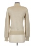 Tesori Metallic Tan Turtleneck Sweater Size XS - photo 2