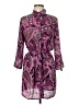 Assorted Brands 100% Polyester Paisley Purple Casual Dress Size 8 - photo 1