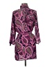 Assorted Brands 100% Polyester Paisley Purple Casual Dress Size 8 - photo 2