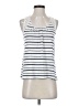 Hem & Thread White Sleeveless Blouse Size S - photo 1