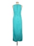Scarlett 100% Polyester Graphic Teal Casual Dress Size 9 - 10 - photo 2
