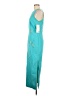 Scarlett 100% Polyester Graphic Teal Casual Dress Size 9 - 10 - photo 5