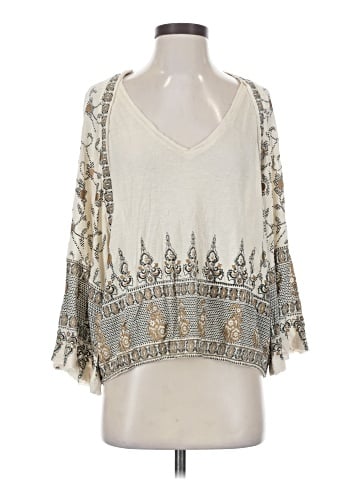 Free People 3/4 Sleeve Blouse (view 1)