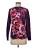 Isaac Mizrahi LIVE! Floral Purple Pullover Sweater Size XS - photo 1