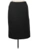 Kasper Solid Black Formal Skirt Size 14 - photo 1