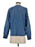 Talbots 100% Cotton Blue Long Sleeve Blouse Size S - photo 2