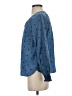 Talbots 100% Cotton Blue Long Sleeve Blouse Size S - photo 5