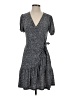 MICHAEL Michael Kors Polka Dots Gray Casual Dress Size S - photo 1