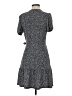 MICHAEL Michael Kors Polka Dots Gray Casual Dress Size S - photo 2
