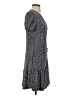MICHAEL Michael Kors Polka Dots Gray Casual Dress Size S - photo 4