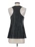 Alexis 100% Leather Black Sleeveless Blouse Size S - photo 2