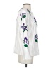 Victor Costa Occasion 100% Polyester Floral White Jacket Size XS - photo 4
