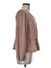 Madewell Brown Long Sleeve Blouse Size M - photo 4