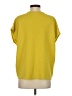 Dex Yellow Short Sleeve Top Size S - photo 2