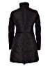 Moncler 100% Polyester Black Brown Coat Size 10 - photo 2