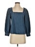 J.Crew Blue 3/4 Sleeve Top Size XS - photo 1