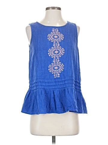 Umgee Sleeveless Blouse (view 1)