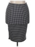 Courtenay Houndstooth Gray Formal Skirt Size L - photo 1