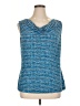 Liz Claiborne Blue Tank Top Size XL - photo 1