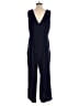 MSK 100% Polyester Solid Blue Jumpsuit Size M - photo 2