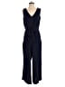 MSK 100% Polyester Solid Blue Jumpsuit Size M - photo 1