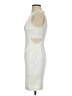 Express Solid White Cocktail Dress Size XS - photo 5