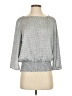 MICHAEL Michael Kors 100% Polyester Gray 3/4 Sleeve Top Size S - photo 1