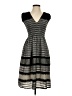 Unbranded Chevron-herringbone Gray Casual Dress Size S (estimated) - photo 1